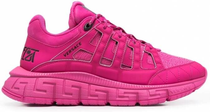 Versace Trigreca low-top sneakers Roze