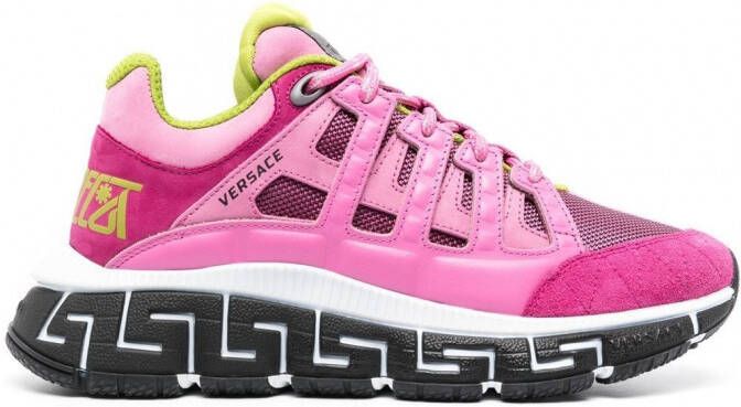 Versace Trigreca low-top sneakers Roze