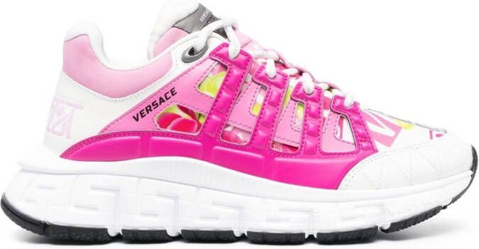 Versace Trigreca low-top sneakers Wit