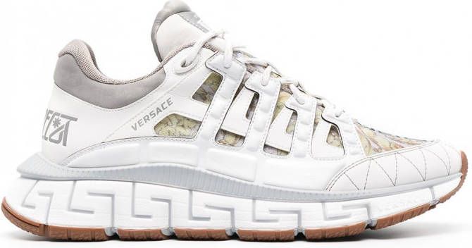 Versace Trigreca low-top sneakers Wit
