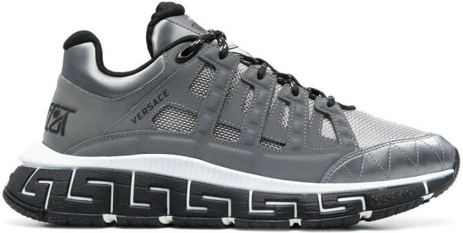 Versace Trigreca low-top sneakers Zilver