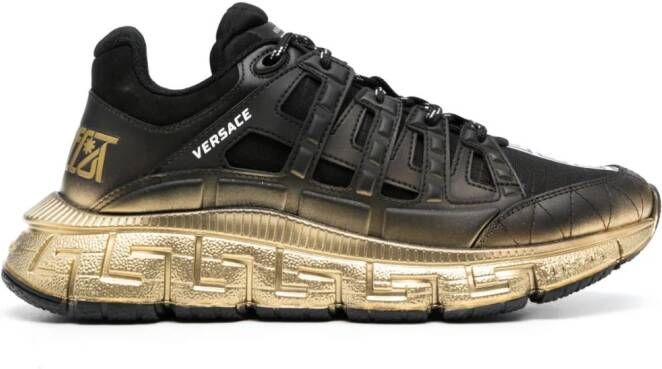 Versace Trigreca low-top sneakers Zwart