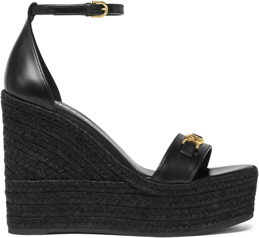 Versace 120 mm Medusa '95 espadrilles Zwart