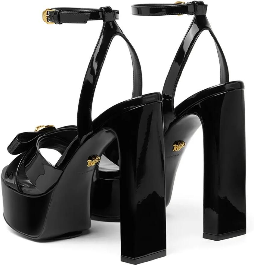Versace 140 mm Gianni Ribbon sandalen Zwart - Foto 3