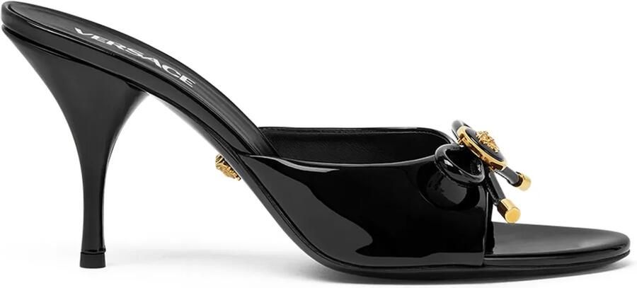 Versace 85 mm Opera Bow muiltjes Zwart
