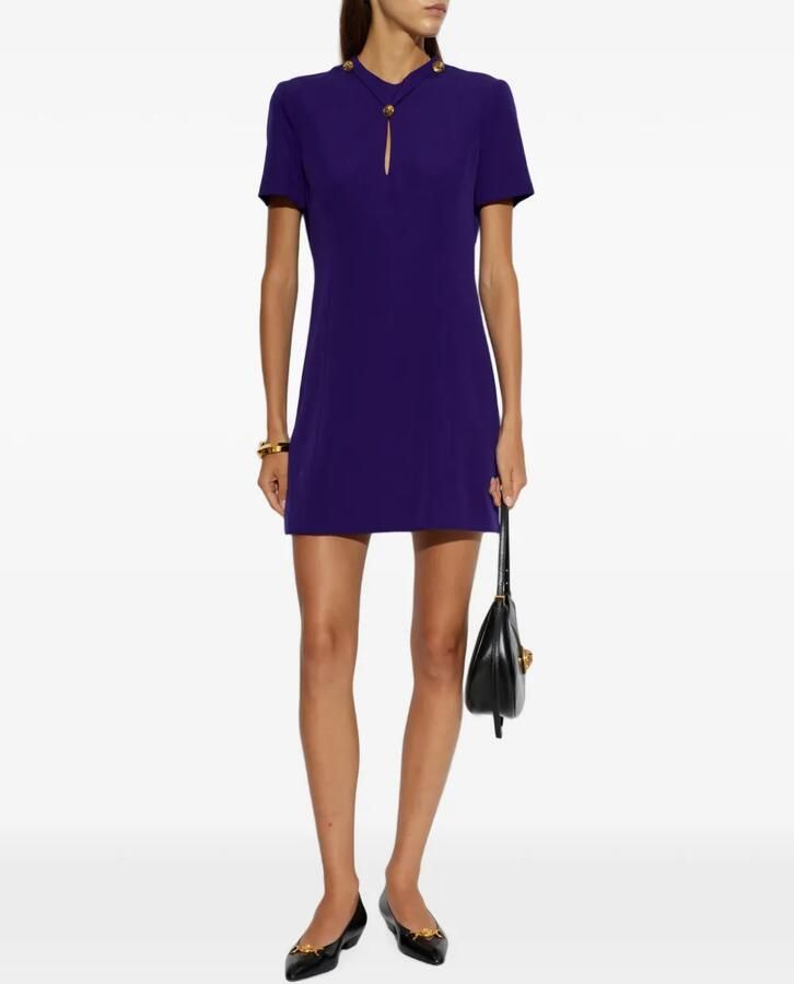 Versace Ballerina's met puntige neus Zwart - Foto 2