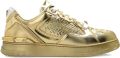 Versace Biggie Basket metallic leren sneakers Goud - Goud