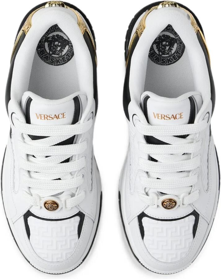 Versace Biggie Basket sneakers Wit - Foto 2