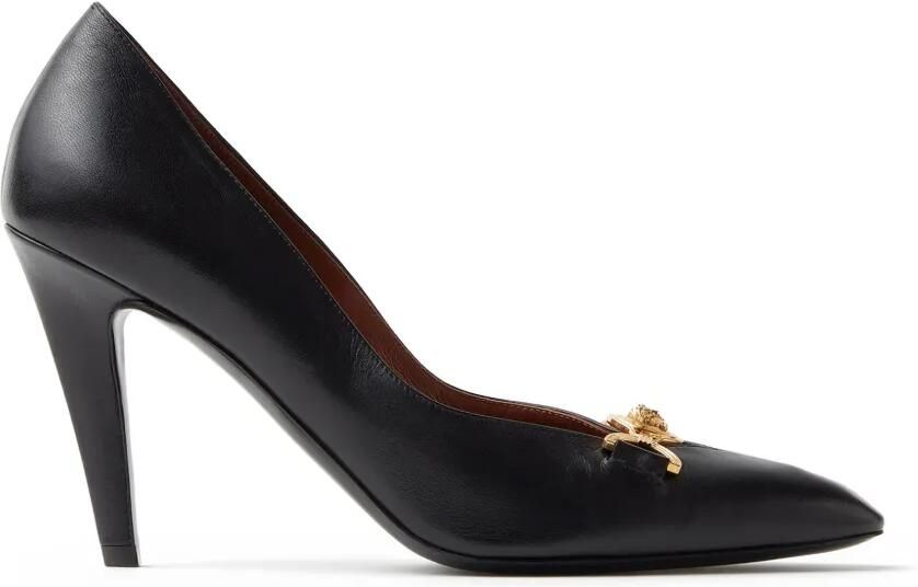 Versace Clelia nappa pumps 90 mm Zwart