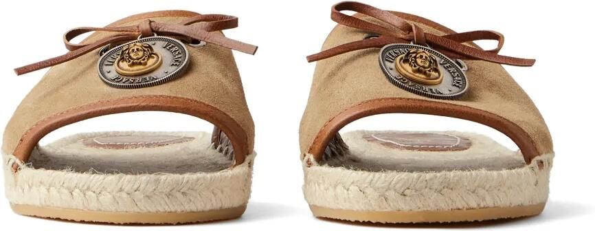 Versace Espadrilles met Medusa-plakkaat Bruin - Foto 5