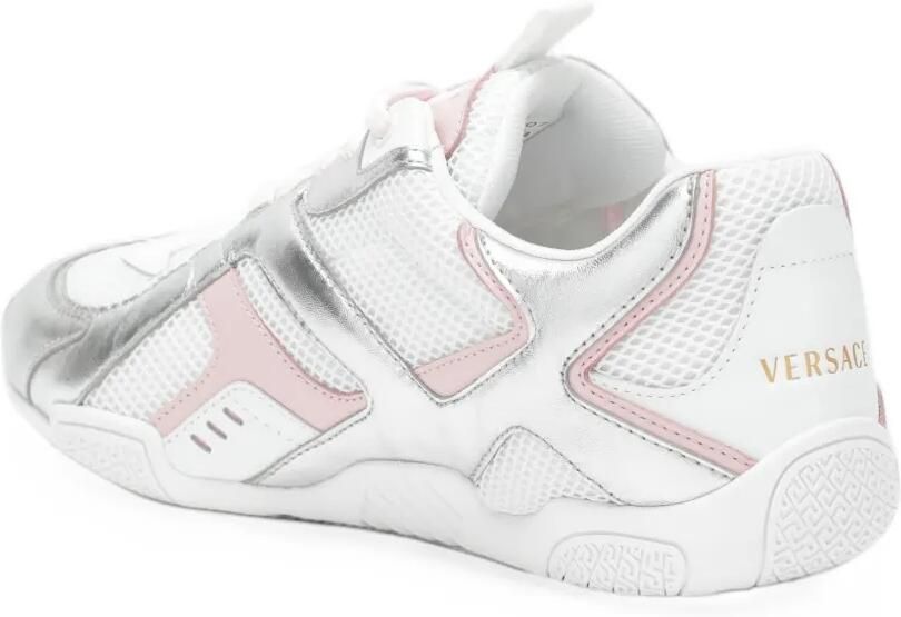 Versace Galaxia metallic sneakers Wit - Foto 3