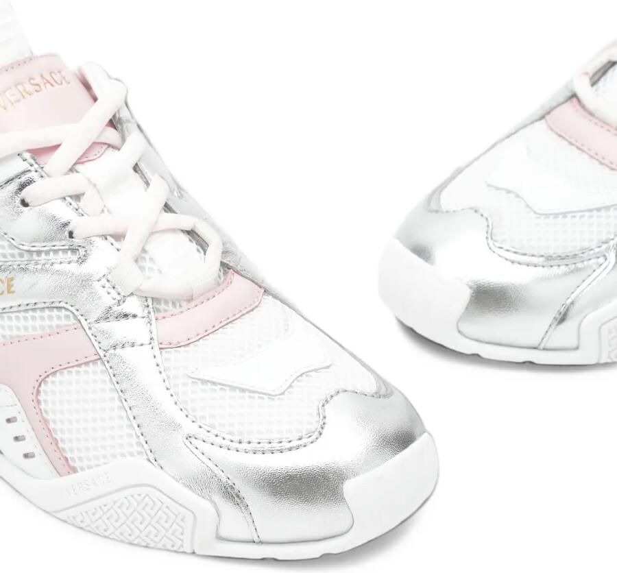 Versace Galaxia metallic sneakers Wit - Foto 2