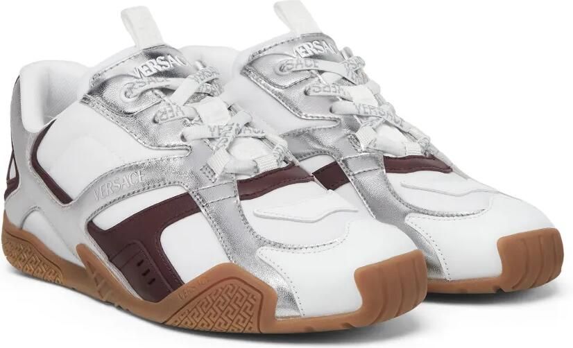 Versace Galaxia sneakers met logo Wit - Foto 5