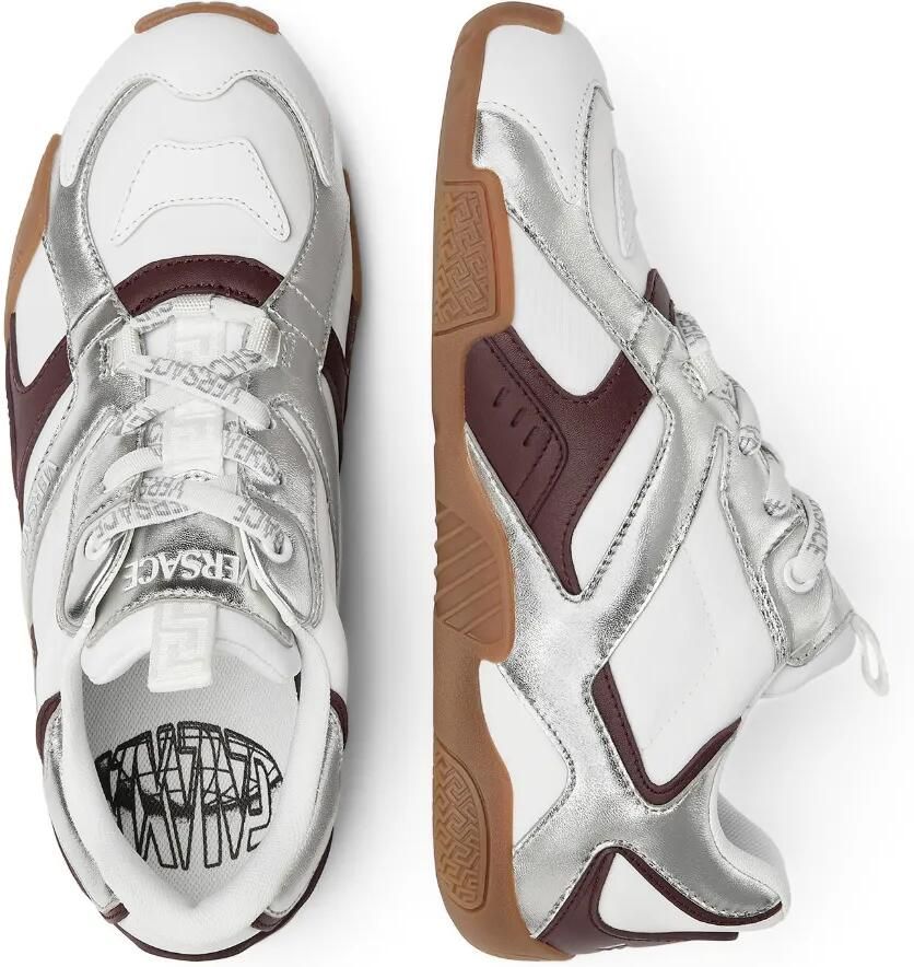 Versace Galaxia sneakers met logo Wit - Foto 2