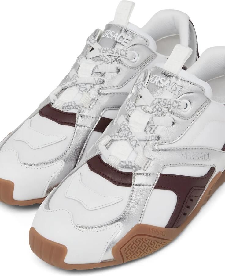 Versace Galaxia sneakers met logo Wit - Foto 3