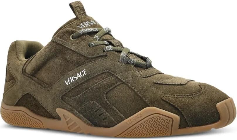 Versace Galaxia suède sneakers Groen - Foto 4