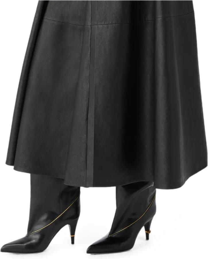 Versace Gianni nappa knielaarzen 90 mm Zwart - Foto 2