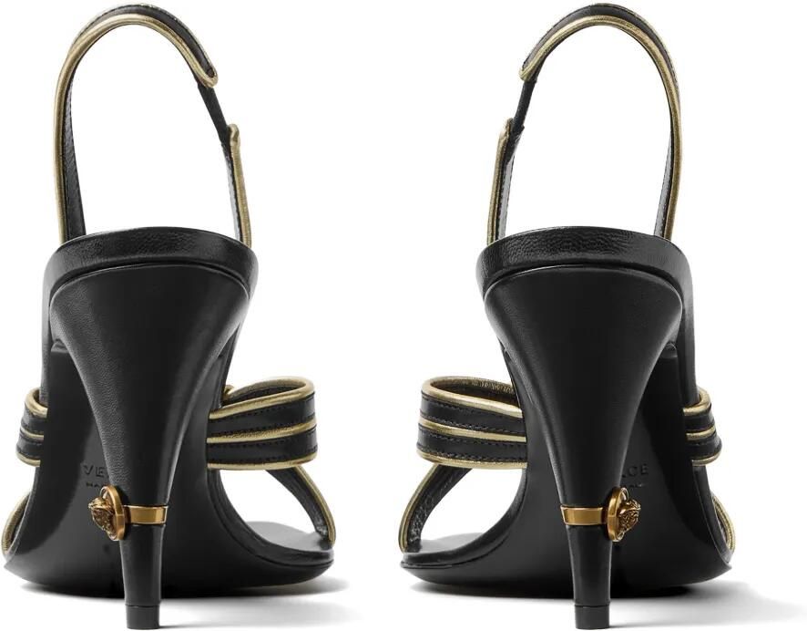 Versace Gianni nappa sandalen 90 mm Zwart - Foto 4