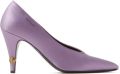 Versace Gianni satijnen pumps 90 mm Paars - Paars