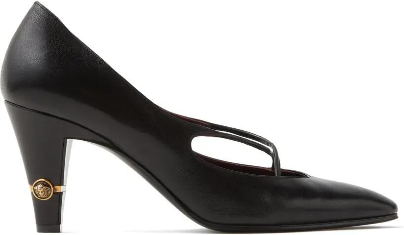 Versace Giulietta leren pumps 80 mm Zwart