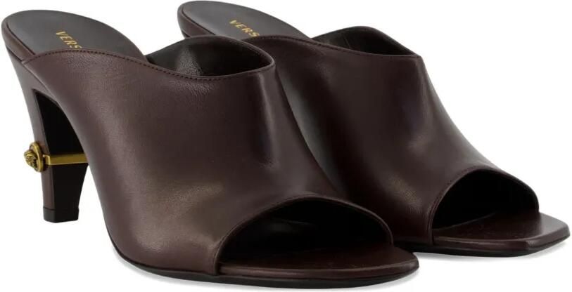 Versace Giullietta leren muiltjes Bruin - Foto 2