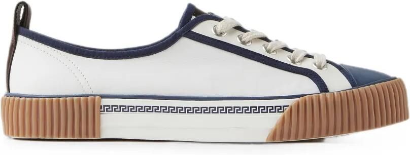 Versace Goliath nappa sneakers Wit