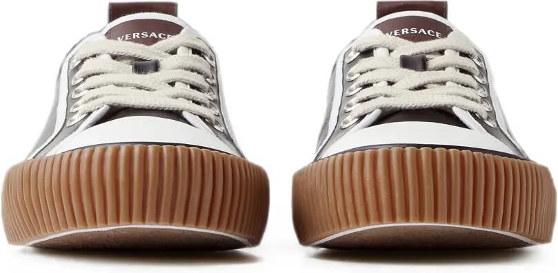Versace Goliath nappa sneakers Zwart - Foto 4