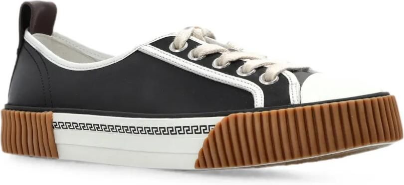 Versace Goliath sneakers met Greca-detail Zwart - Foto 4