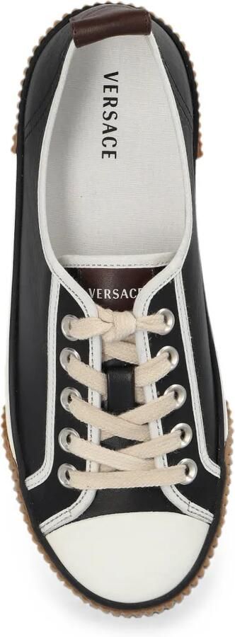 Versace Goliath sneakers met Greca-detail Zwart - Foto 5