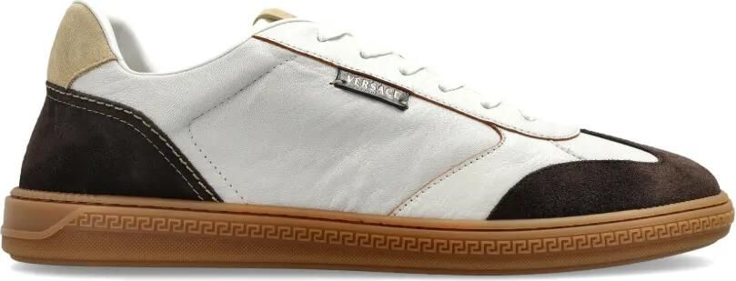 Versace Greca Court sneakers Beige