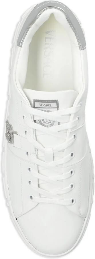 Versace Greca leren sneakers Wit - Foto 5