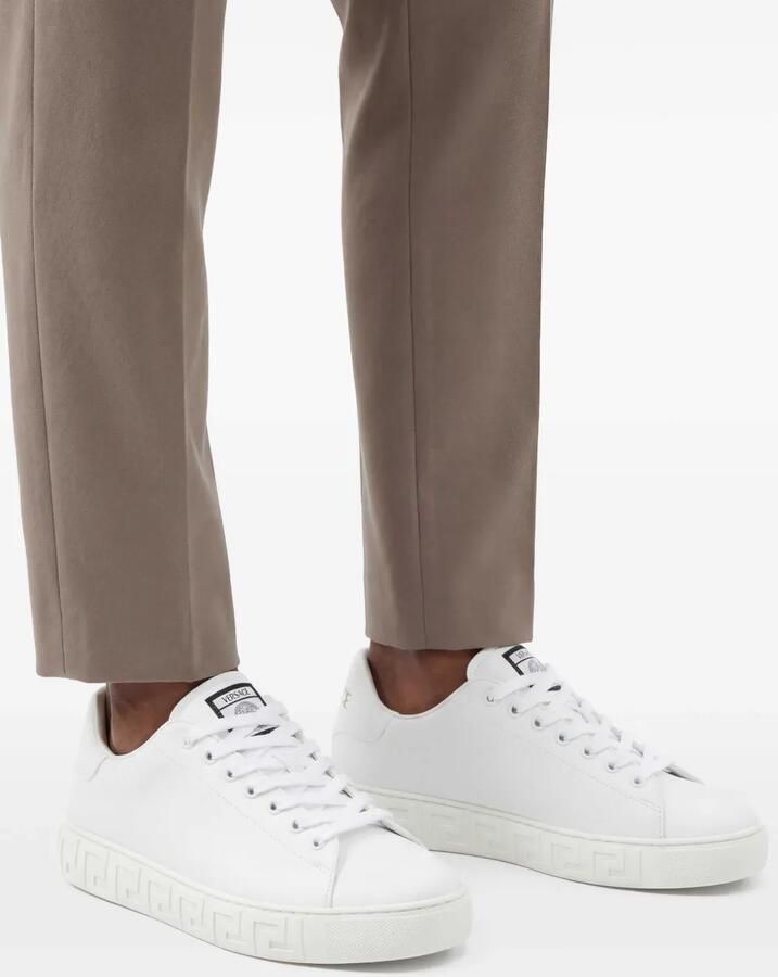 Versace Greca nylon sneakers Wit - Foto 2
