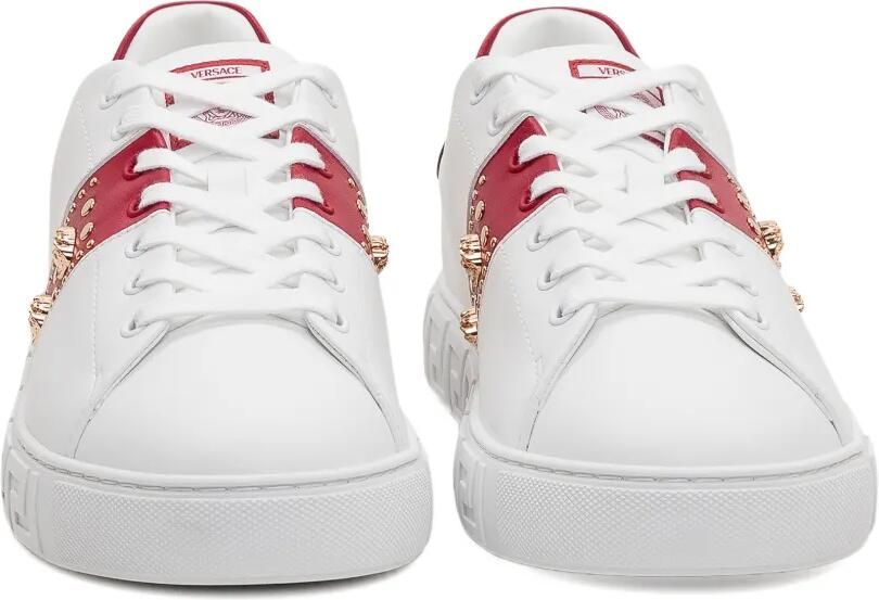 Versace Greca sneakers verfraaid met studs Wit - Foto 2