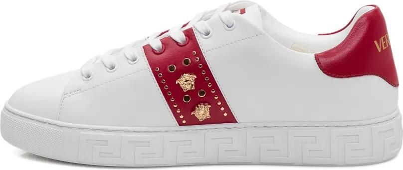 Versace Greca sneakers verfraaid met studs Wit - Foto 4
