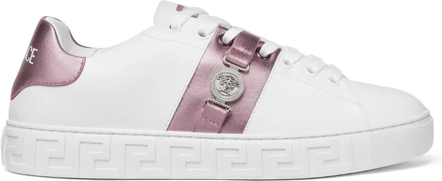 Versace Greca verfraaide sneakers Wit