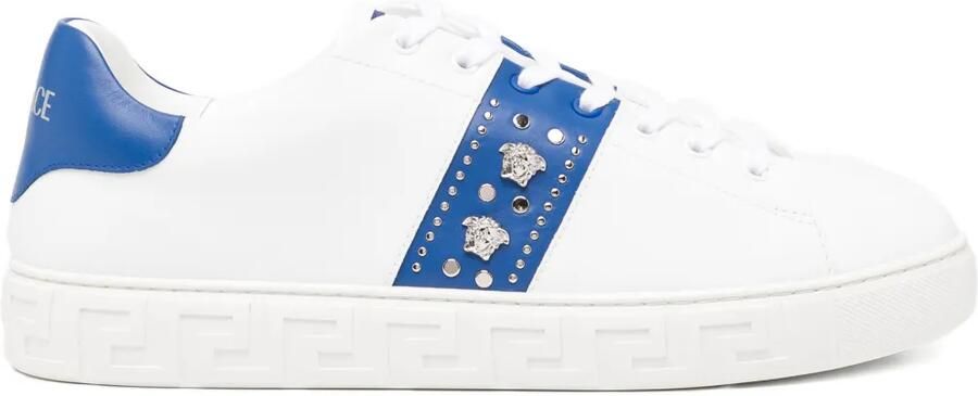 Versace Greca verfraaide sneakers Wit