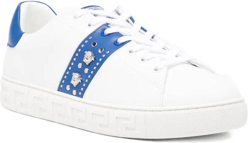 Versace Greca verfraaide sneakers Wit - Foto 2