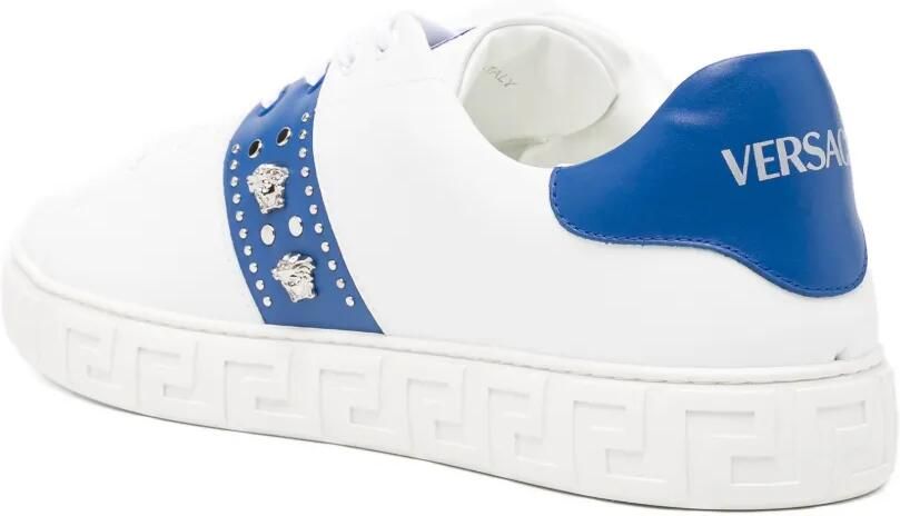 Versace Greca verfraaide sneakers Wit - Foto 3