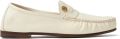 Versace Guanto leren loafers Beige - Beige