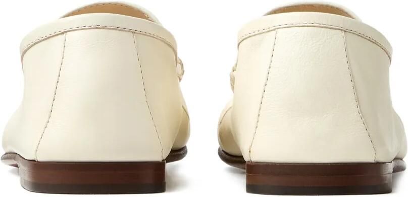 Versace Guanto leren loafers Beige - Foto 4