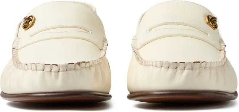 Versace Guanto leren loafers Beige - Foto 5