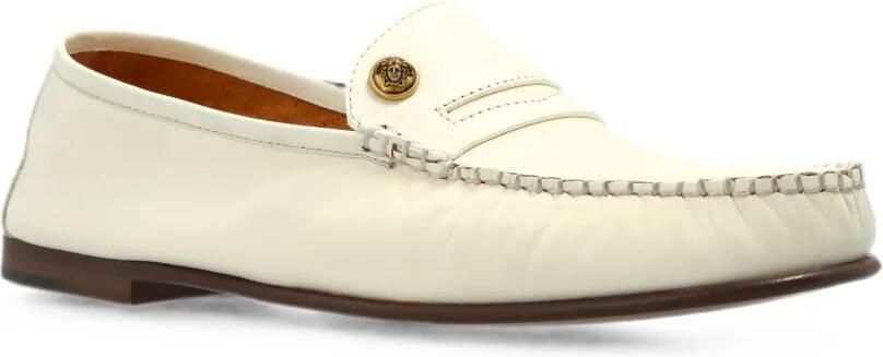 Versace Guanto leren loafers Wit - Foto 4