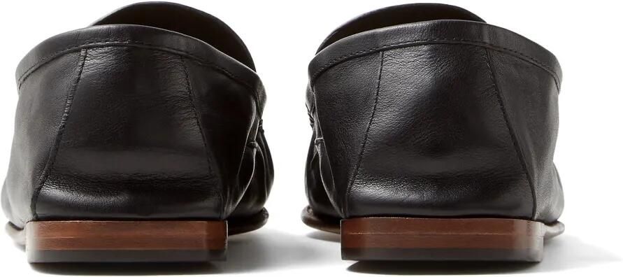 Versace Guanto leren loafers Zwart - Foto 4