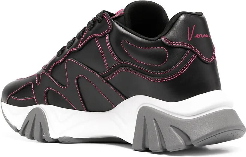Versace GV Signature Squalo sneakers Zwart - Foto 2