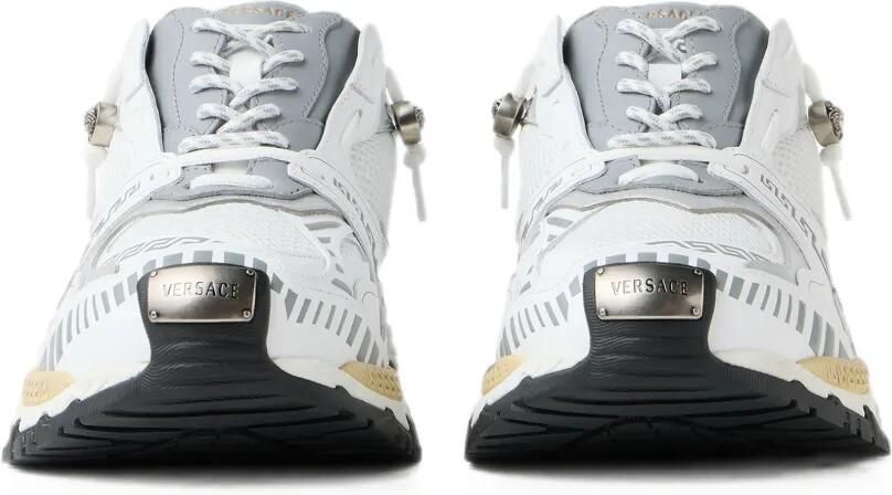 Versace Icaro leren sneakers Wit - Foto 3