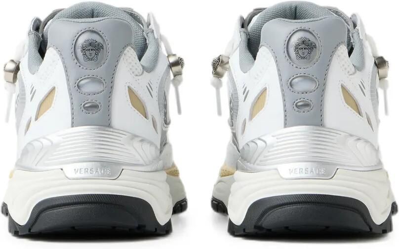 Versace Icaro leren sneakers Wit - Foto 2