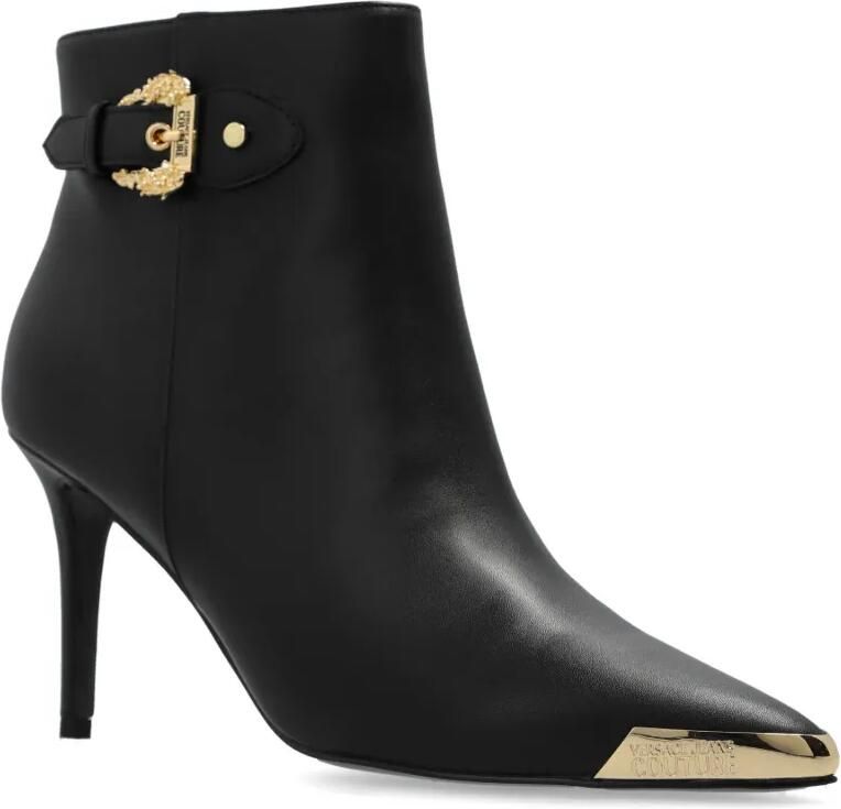Versace Jeans Couture 90 mm Scarlett enkellaarzen Zwart - Foto 3