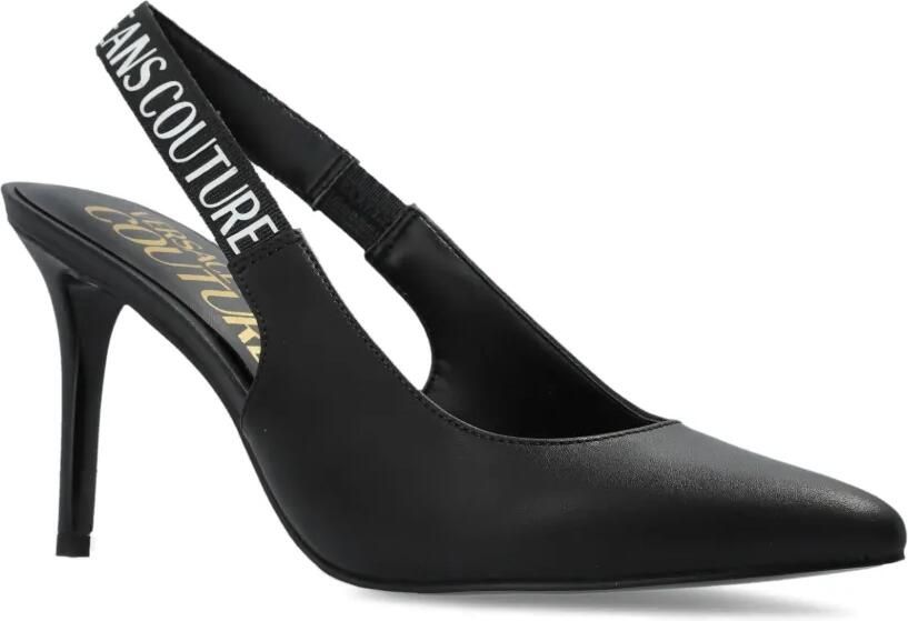 Versace Jeans Couture 95 mm Scarlett pumps Zwart