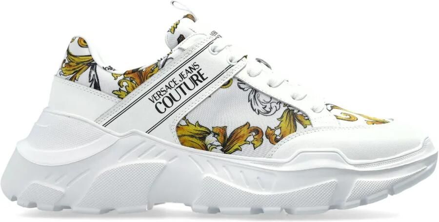 Versace Jeans Couture Barocco sneakers Wit