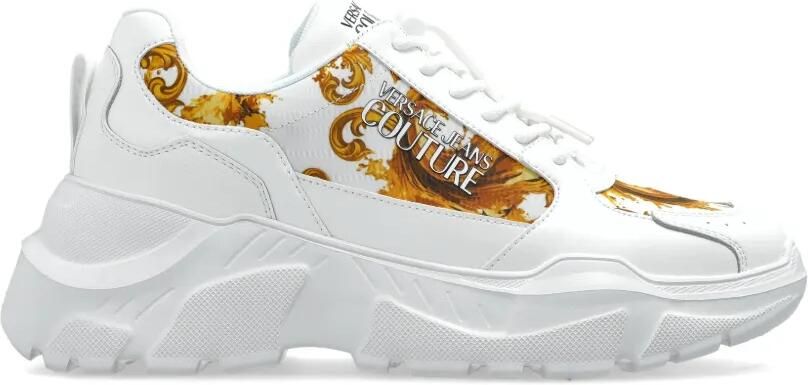 Versace Jeans Couture Baroque sneakers Wit